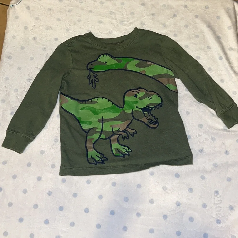 18 Months. 2 shirts. Long sleeve